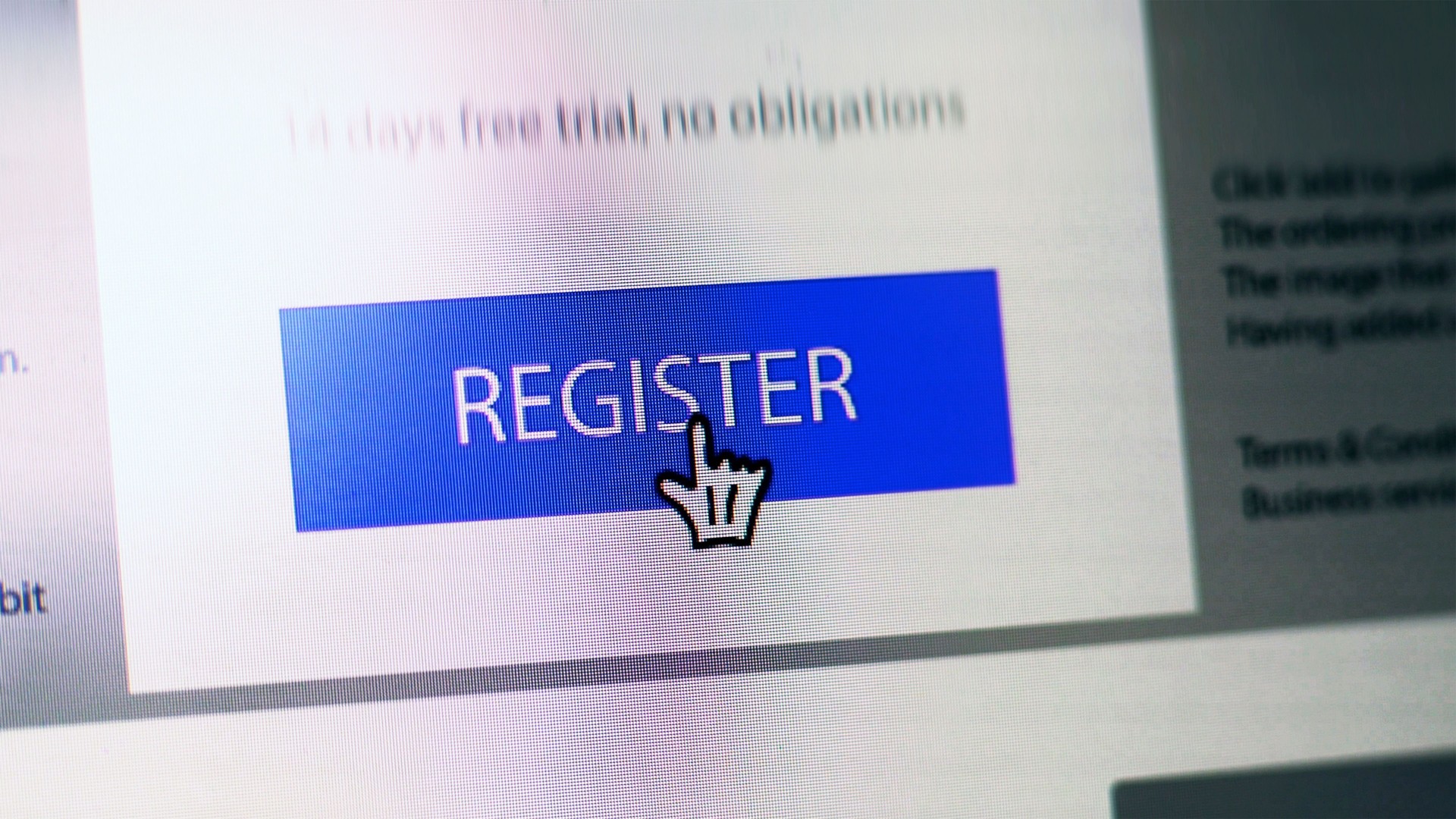 Register button